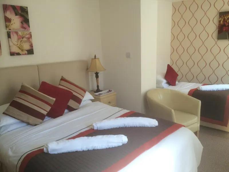 Quarto triplo no Pelham Lodge